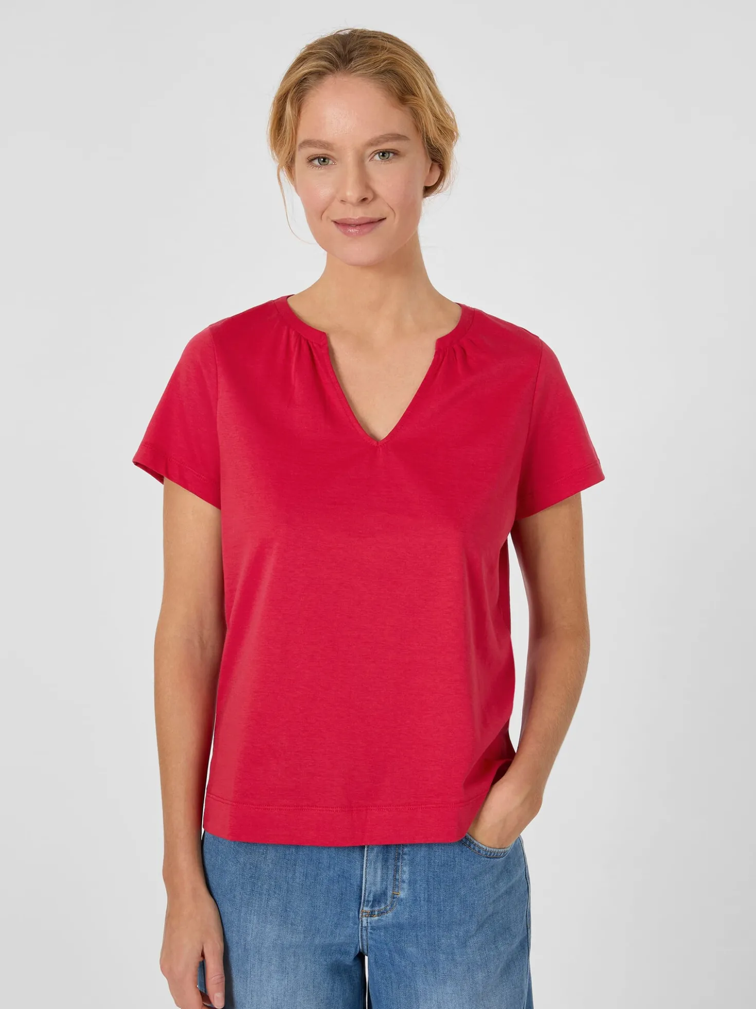 Damen-Jerseybluse
