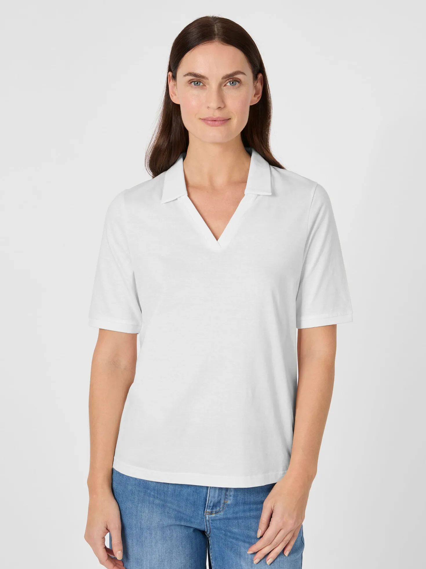 Damen-Jerseypolo