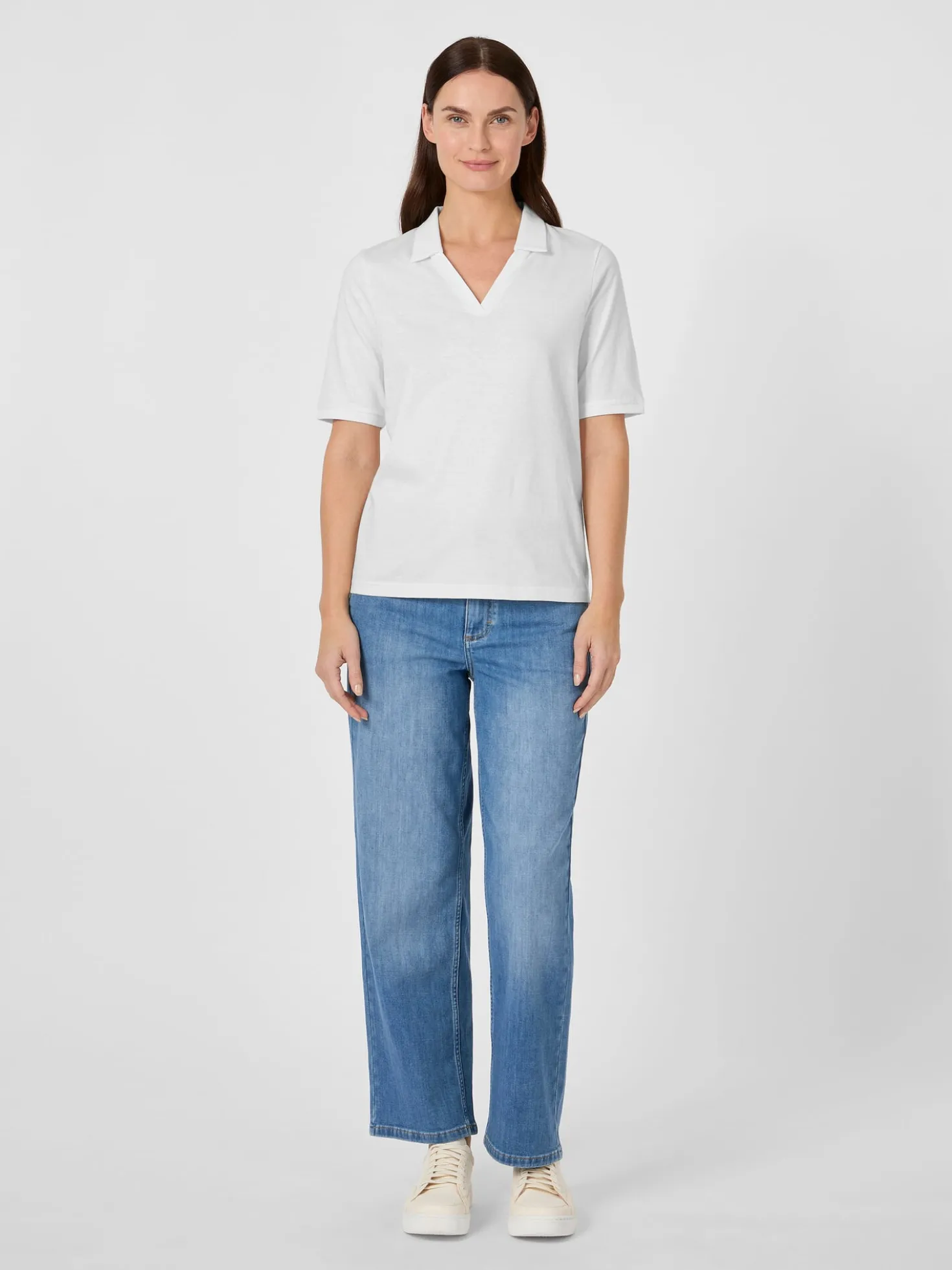 Damen-Jerseypolo