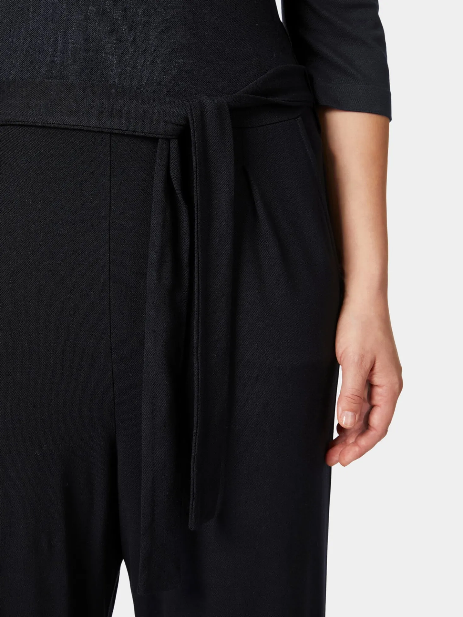 Damen-Jumpsuit Piqué