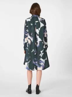 Damenkleid geknöpft, Multicolor