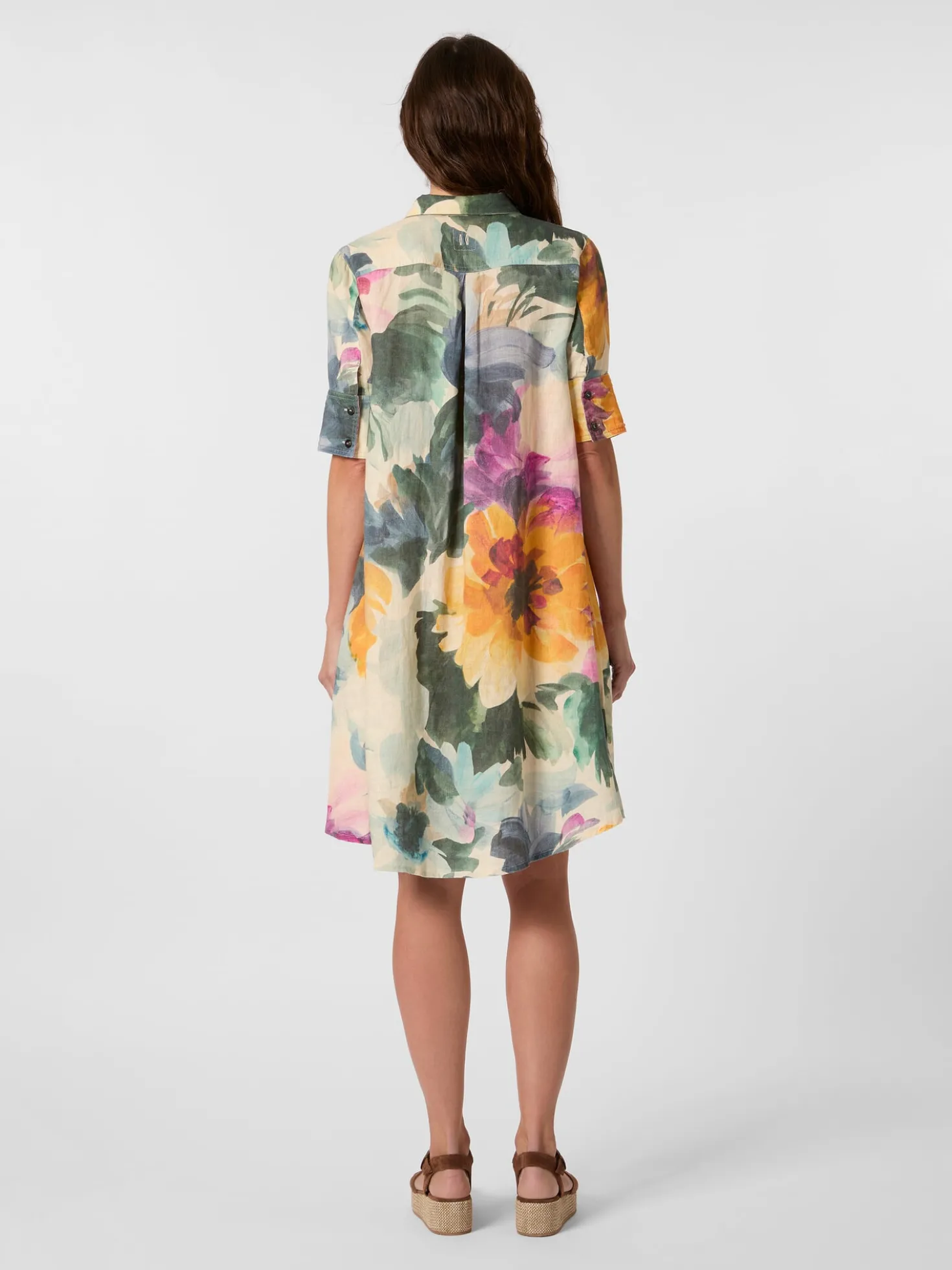 Damenkleid Leinen