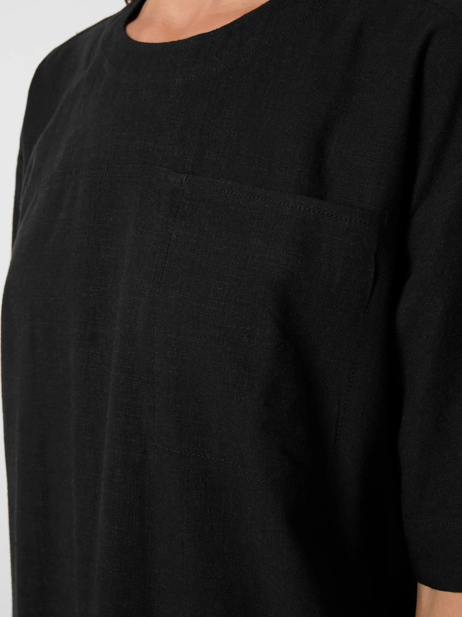Damenkleid Lyocell-Leinen