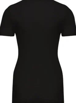 Damen-Kurzarmshirt Wolle-Seide