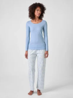 Damen-Langarmshirt Ajour