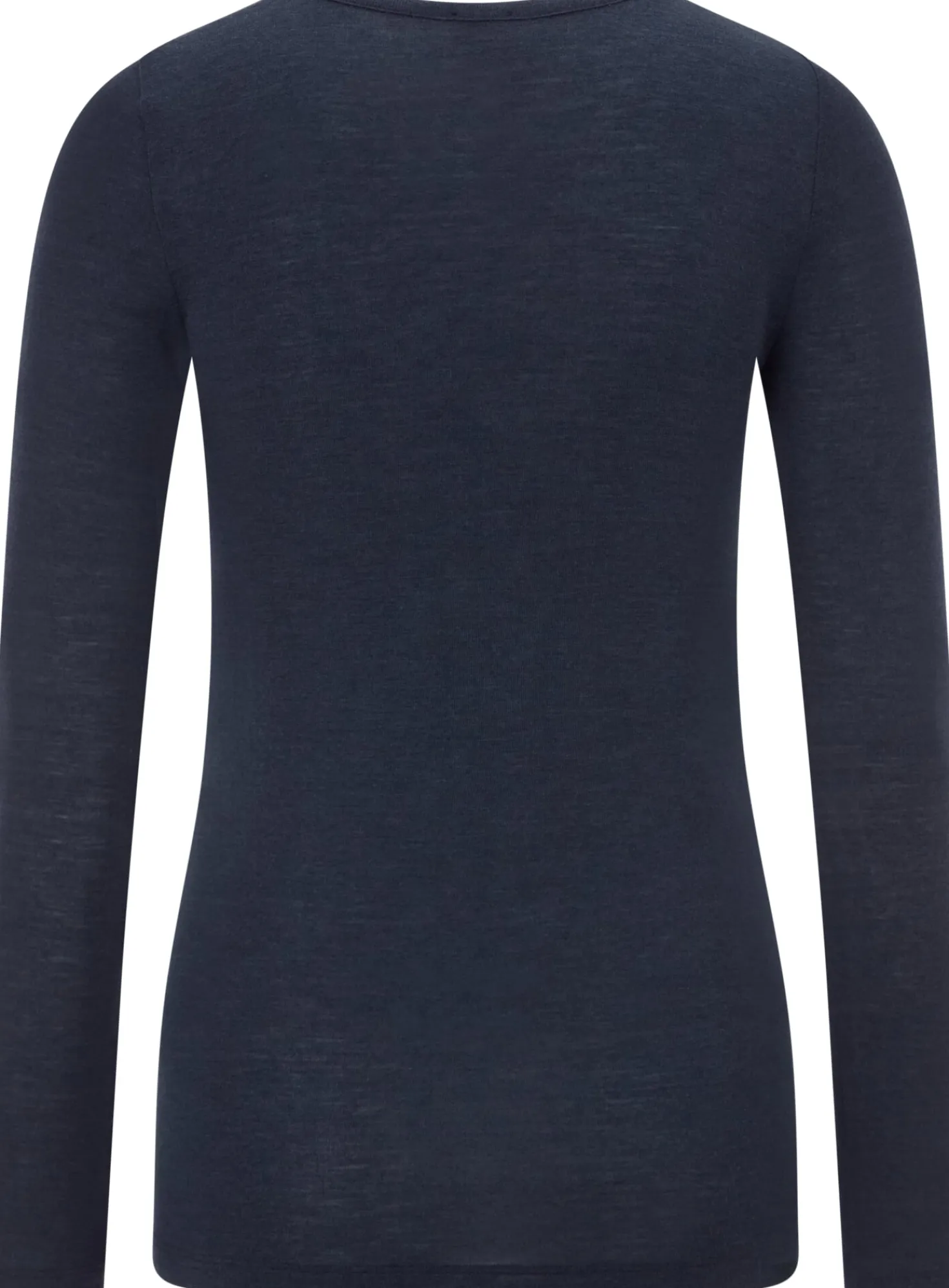 Damen-Langarmshirt Wolle-Seide