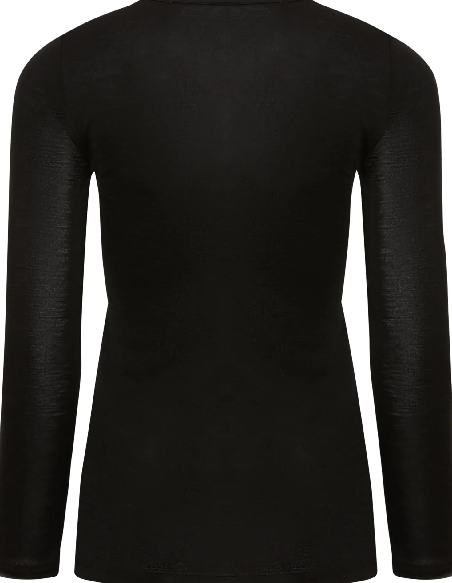 Damen-Langarmshirt Wolle-Seide