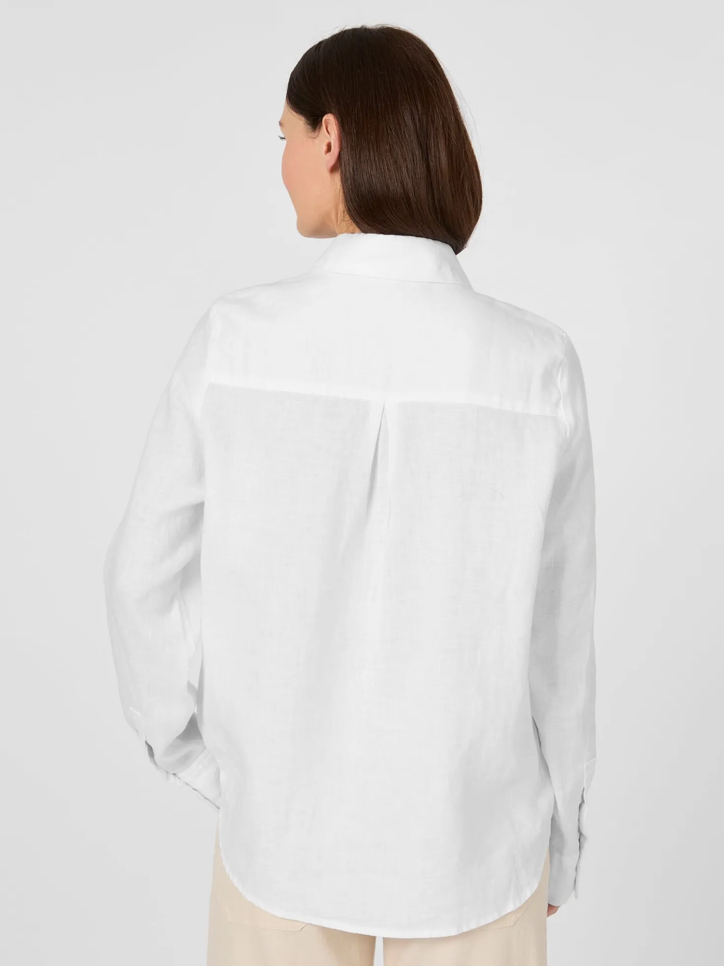 Damen-Leinenbluse