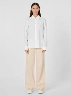 Damen-Leinenbluse