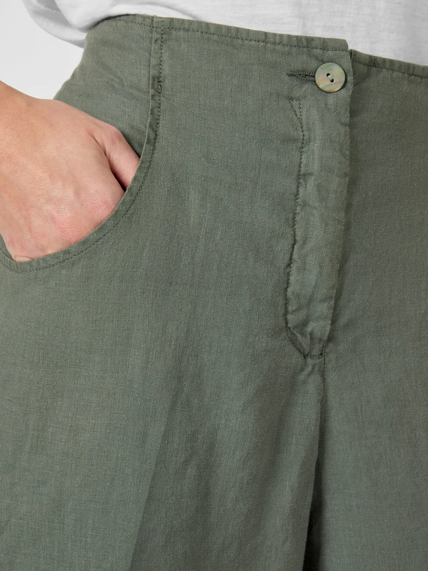 Damen-Leinenhose