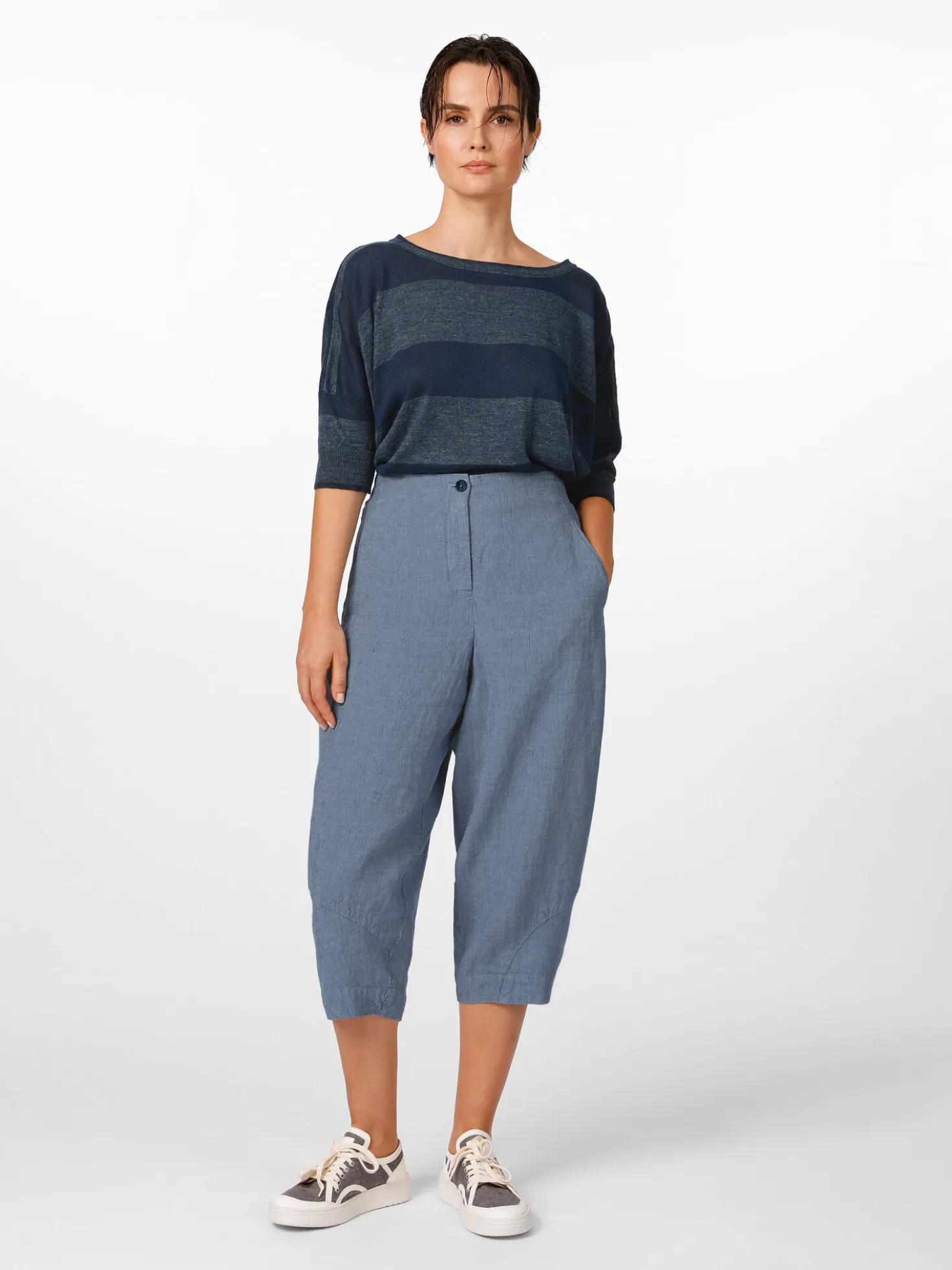 Damen-Leinenhose
