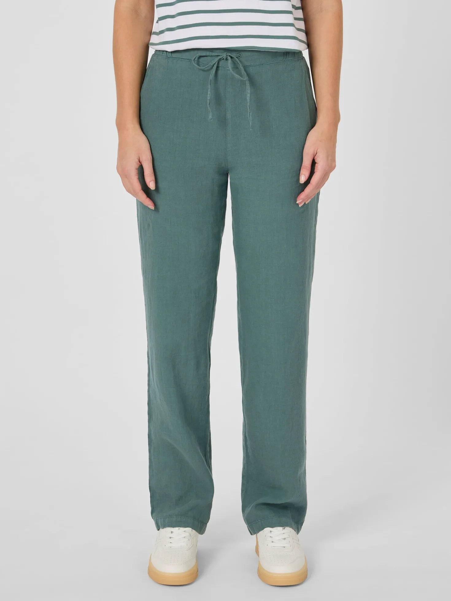 Damen-Leinenhose