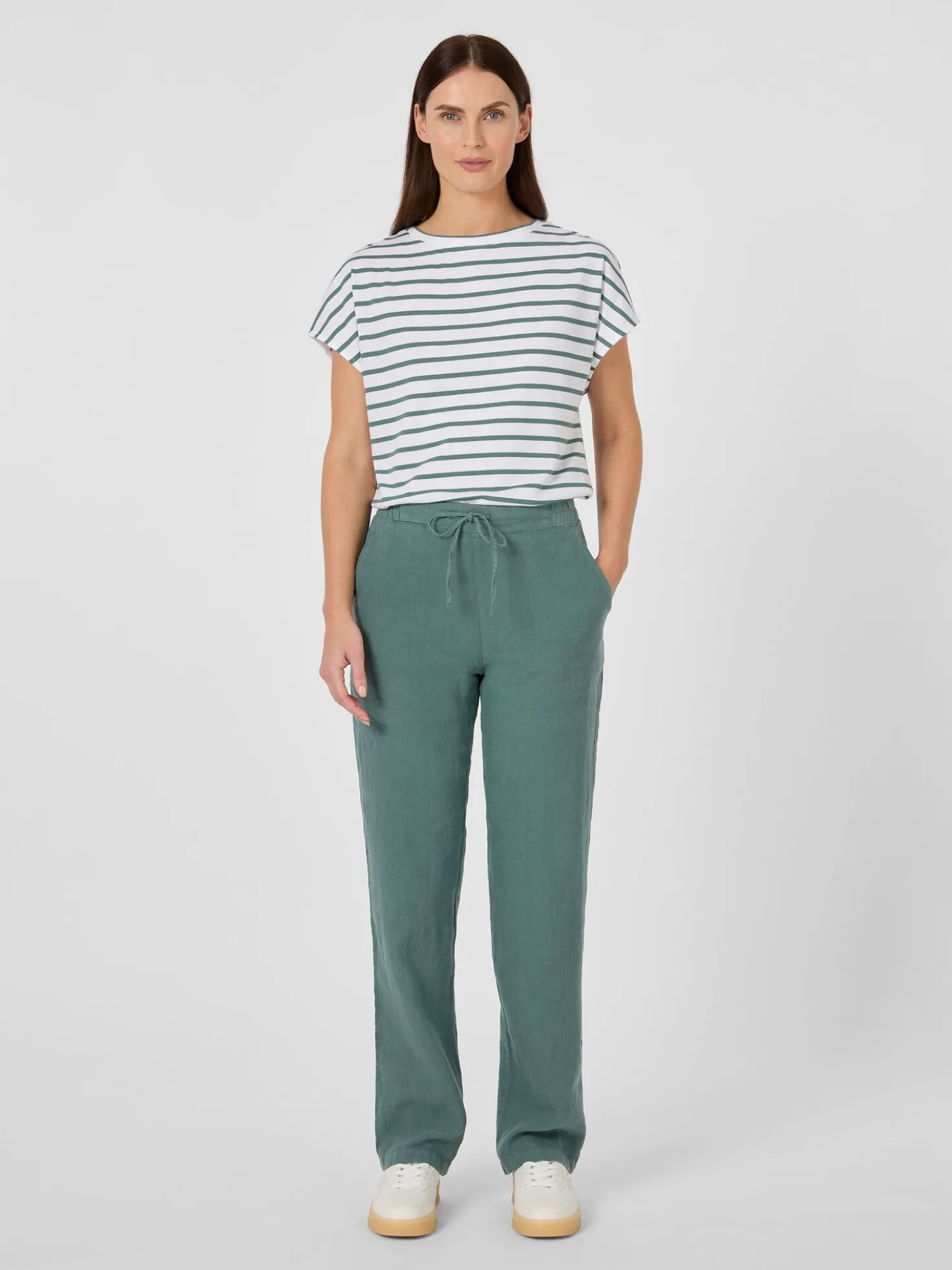 Damen-Leinenhose