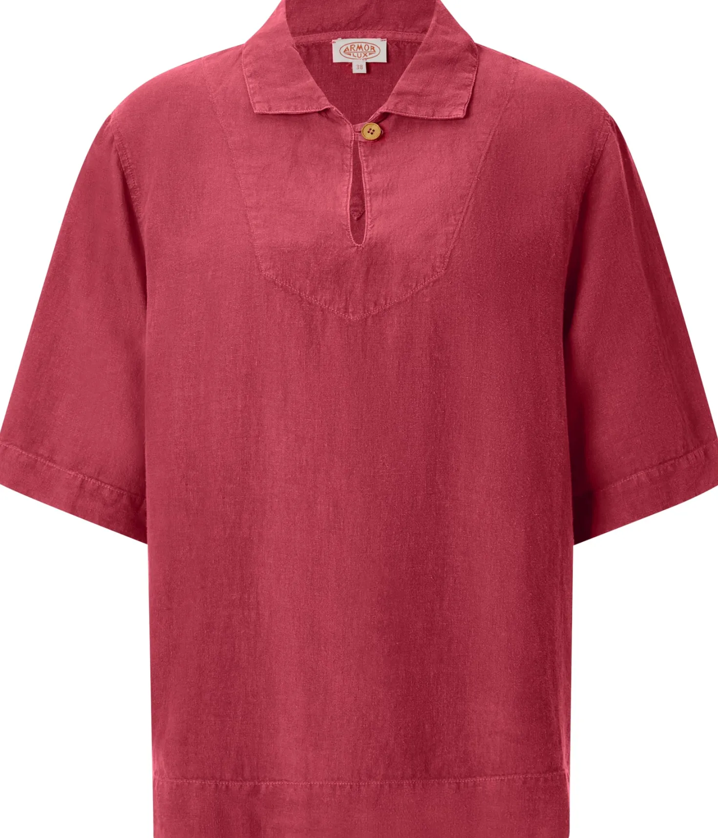 Damen-Leinenschlupfbluse