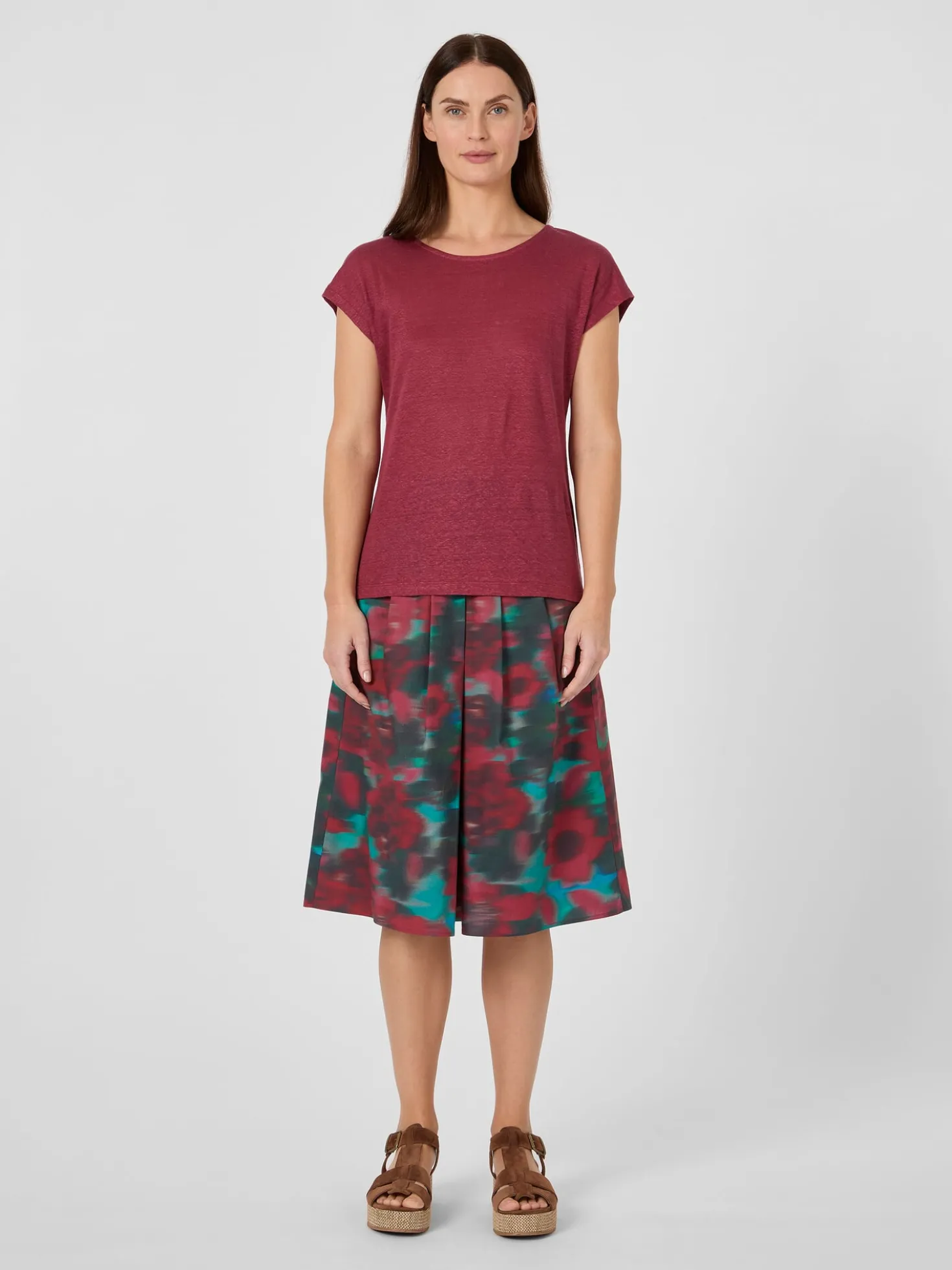 Damen-Leinenshirt