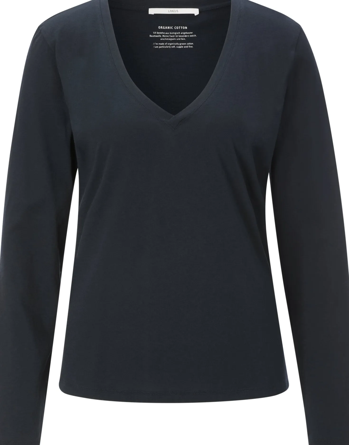 Damen-Longsleeve V-Ausschnitt