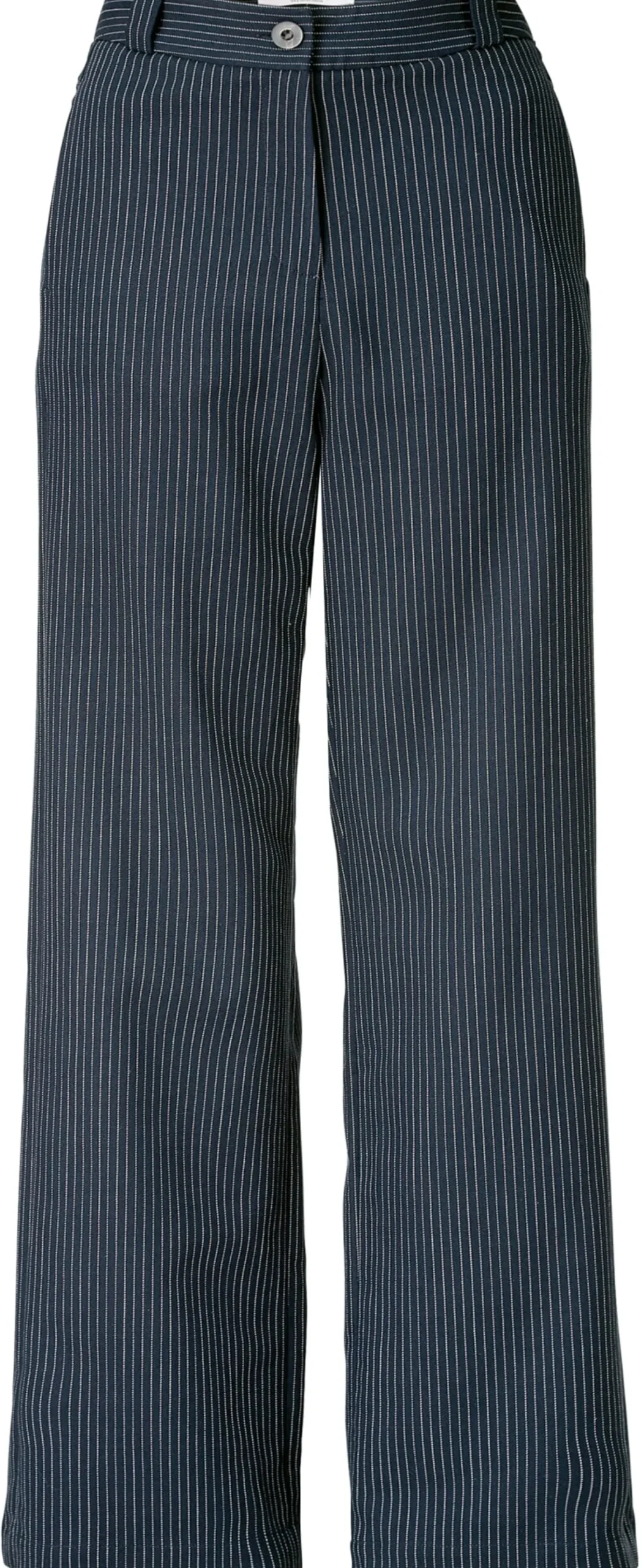 Damen-Marlenehose Nadelstreifen