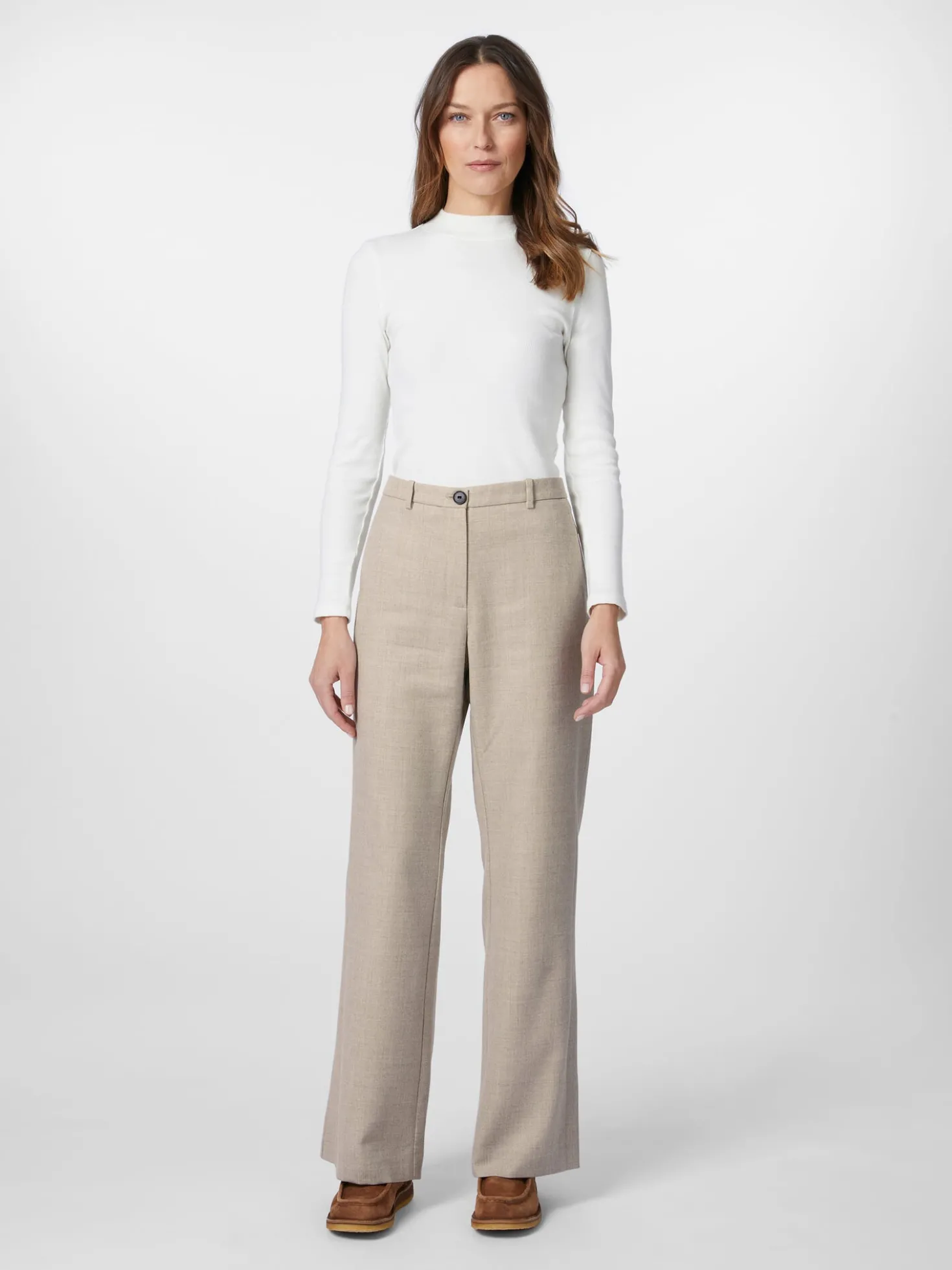Damen-Marlenehose Wolle