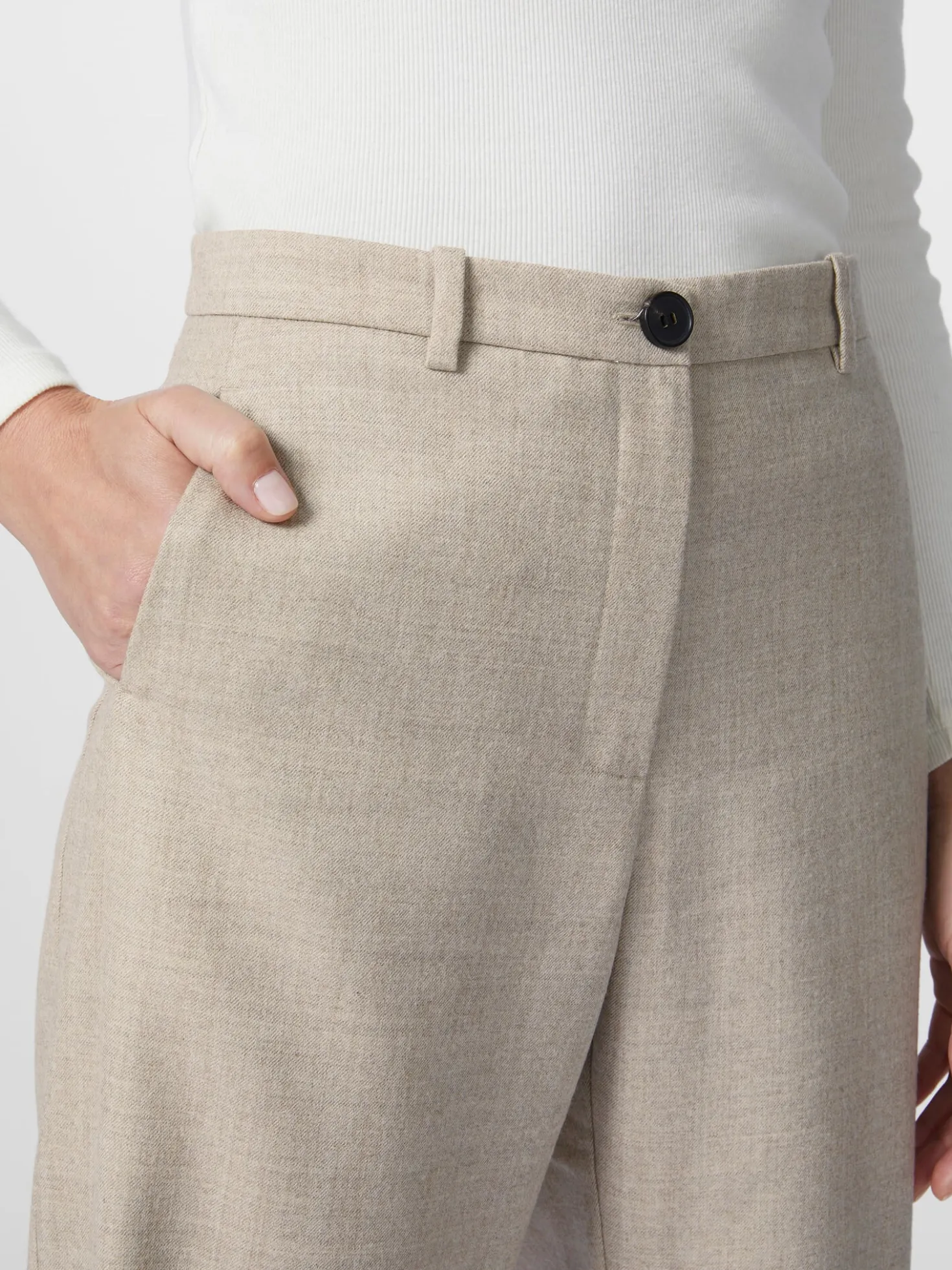 Damen-Marlenehose Wolle