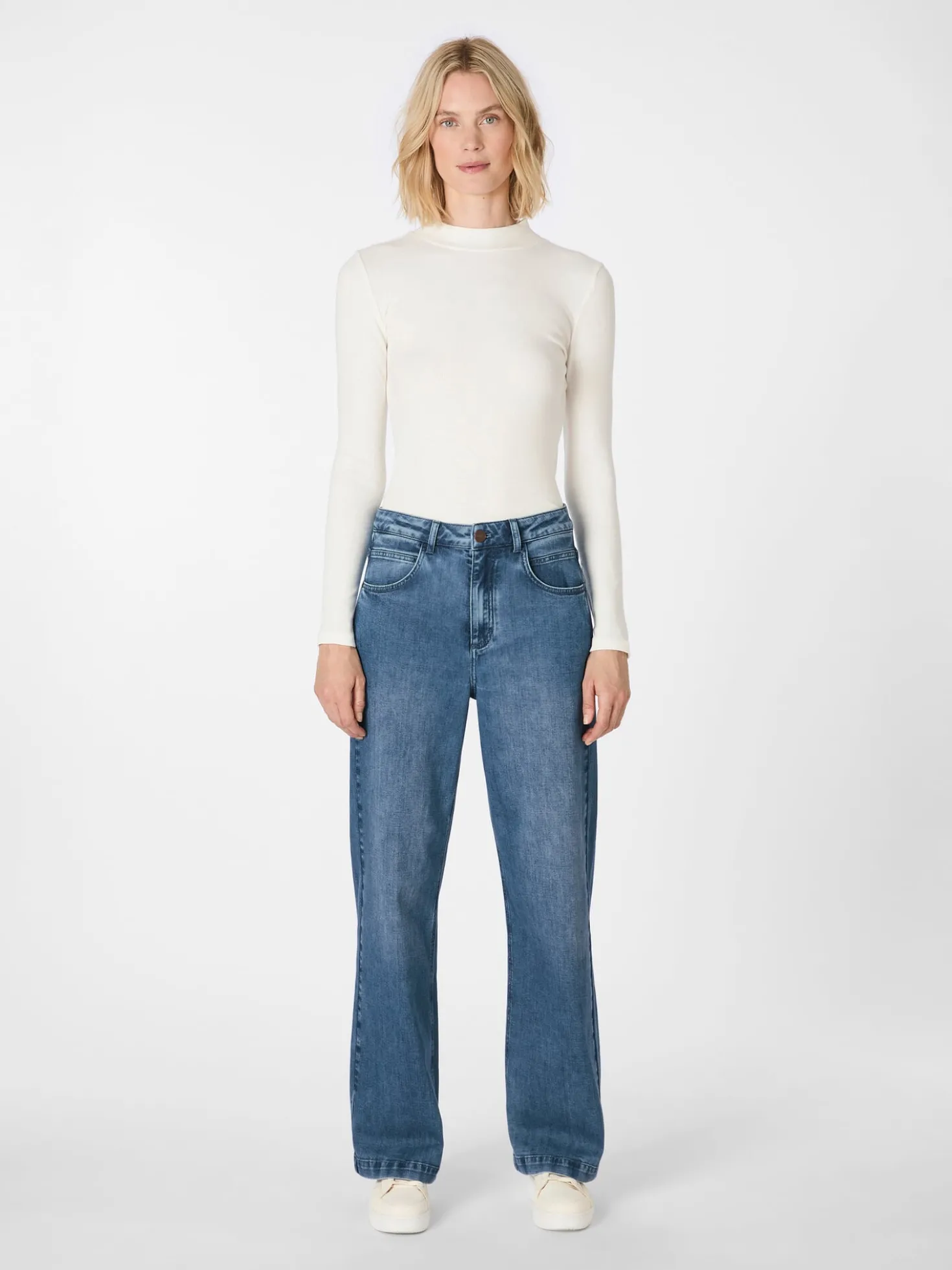 Damen-Marlenejeans
