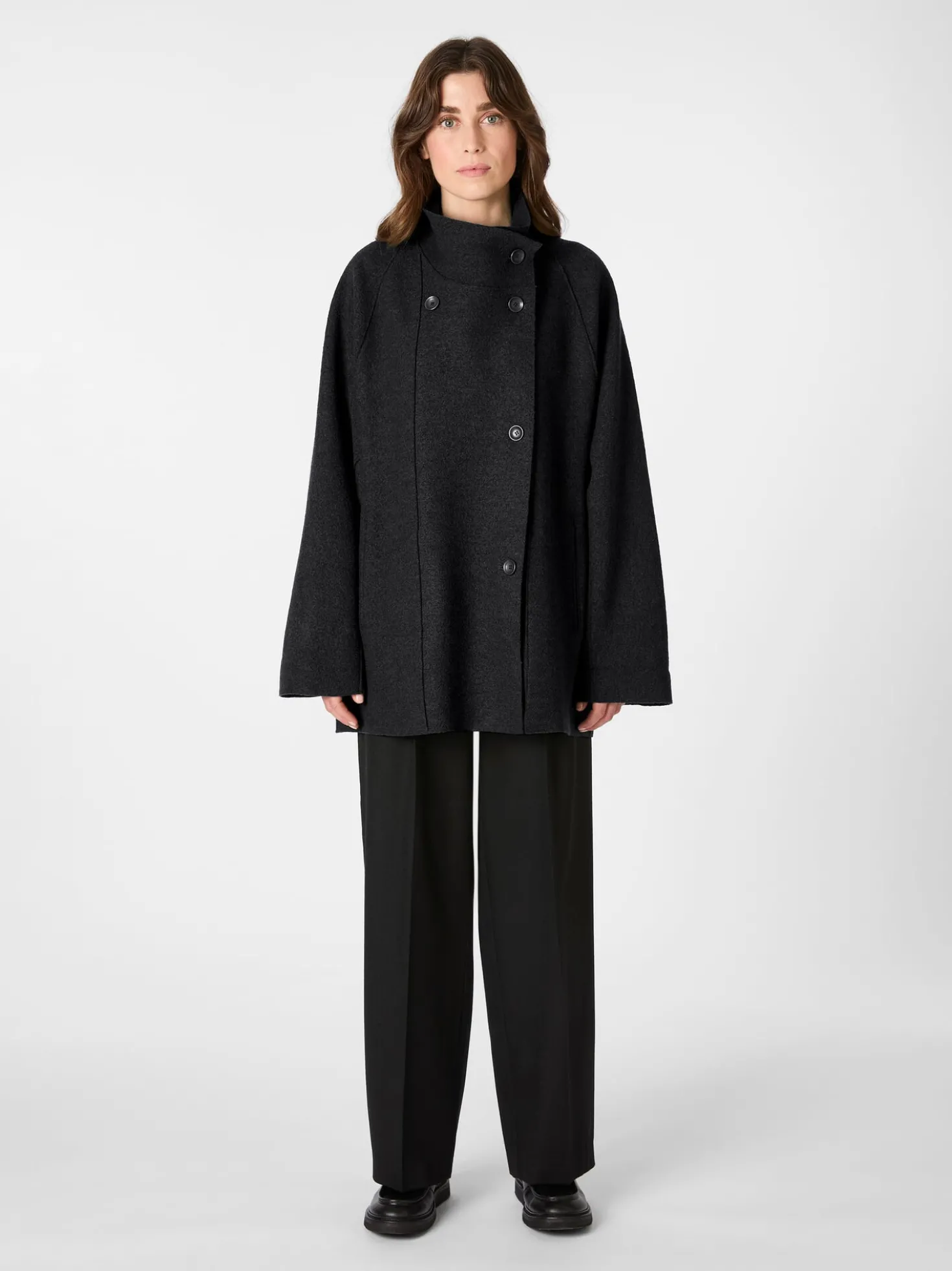 Damen-Outdoorjacke Wolle