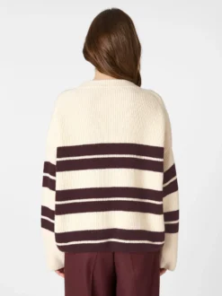 Damen-Pullover gestreift
