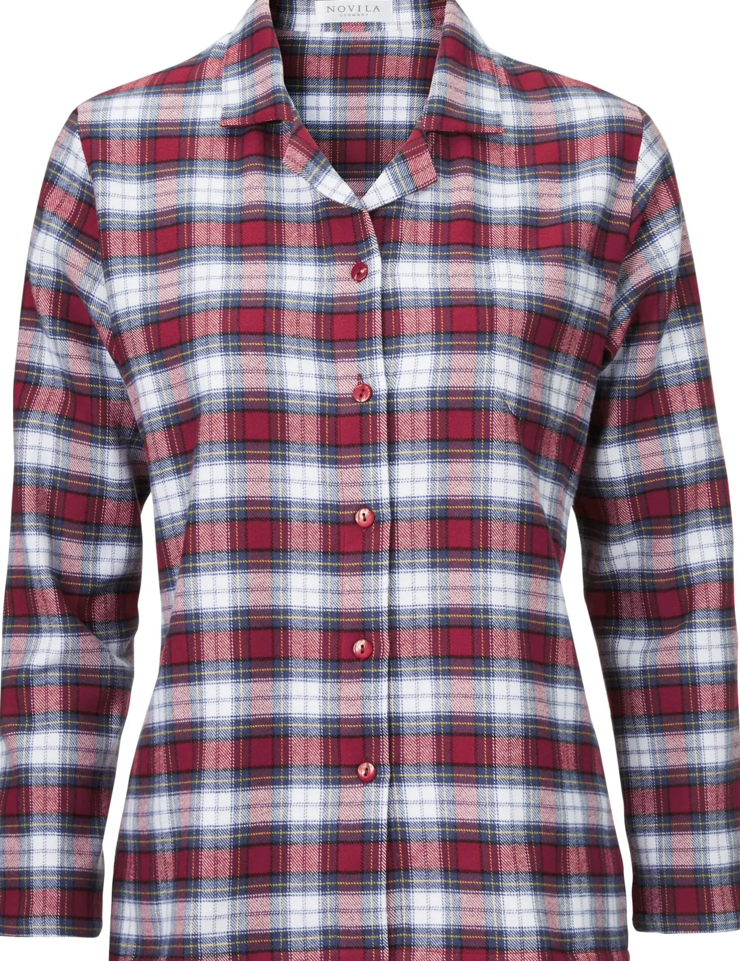 Damenpyjama Flanell