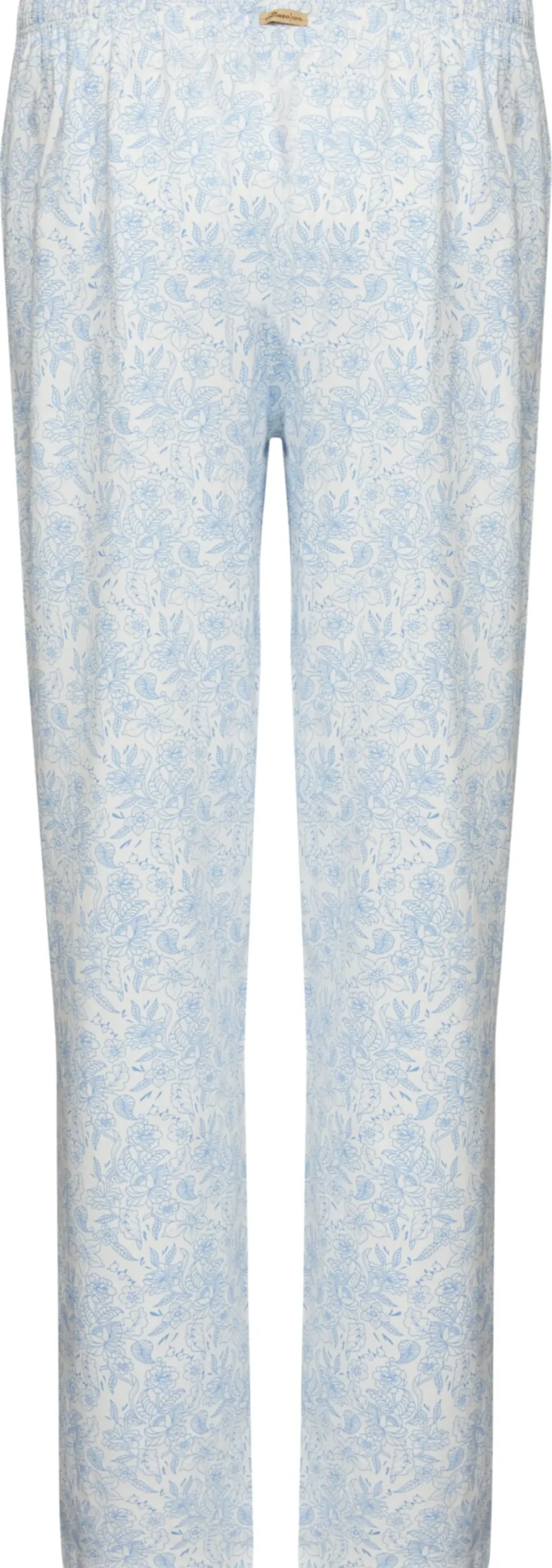 Damen-Pyjamahose gemustert