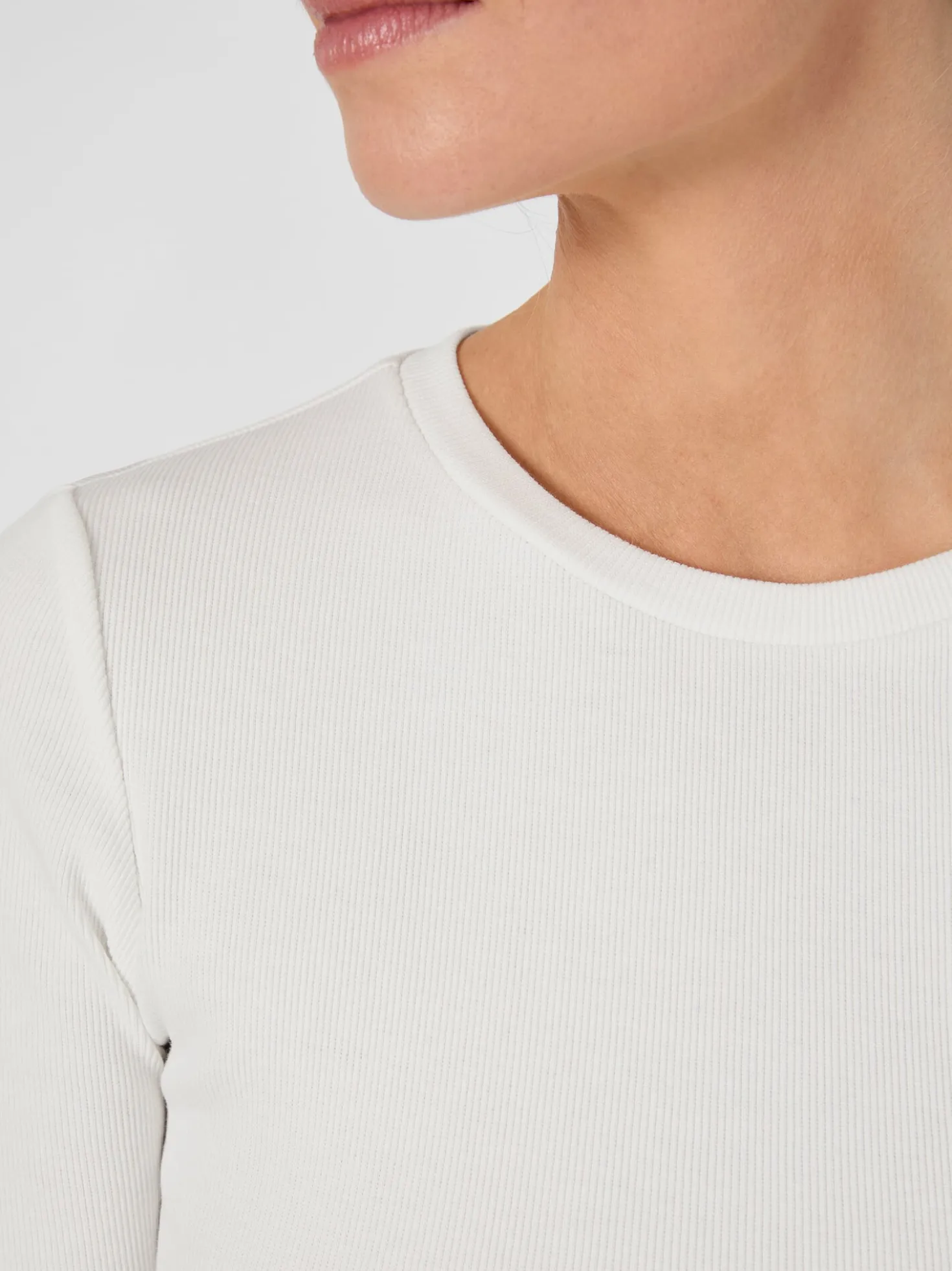 Damen-Rippenshirt