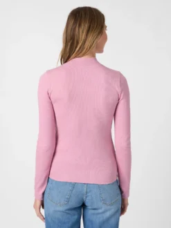 Damen-Rippenshirt Langarm