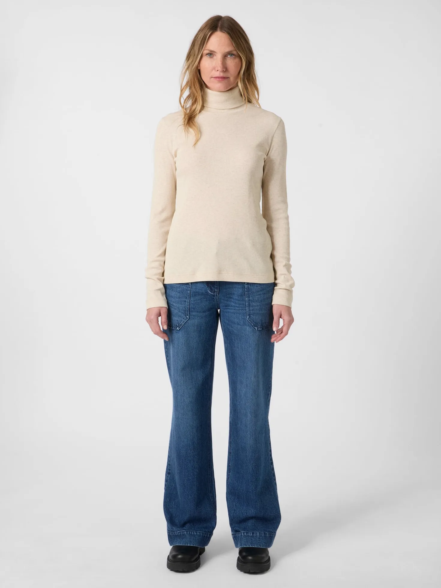 Damen-Rollkragenshirt