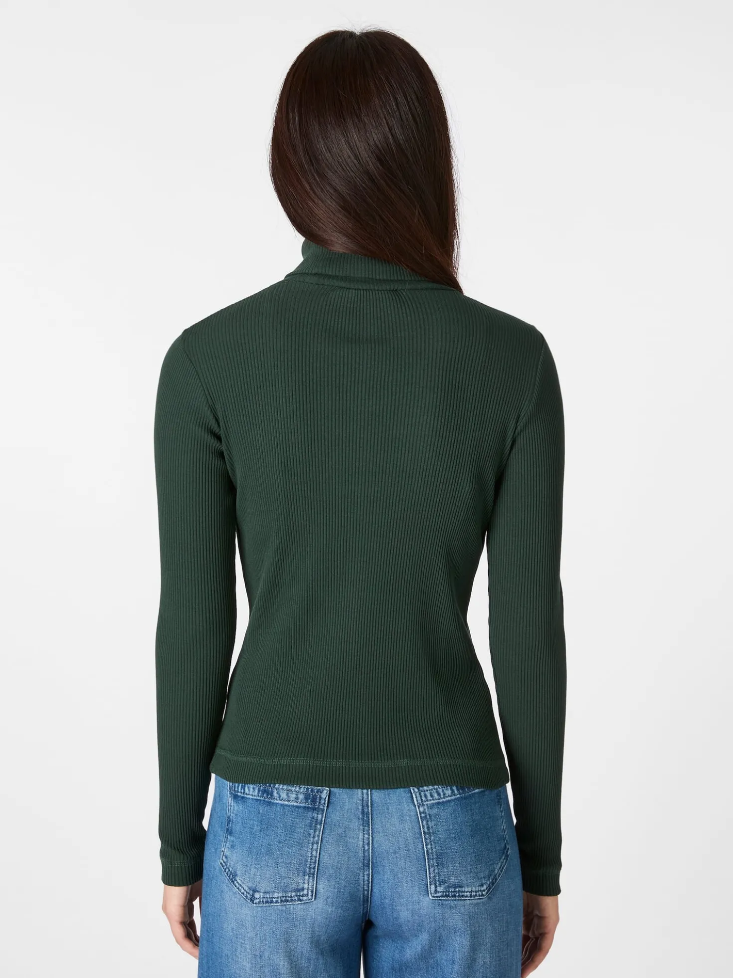 Damen-Rollkragenshirt Uni