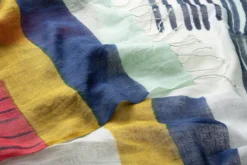 Damenschal gemustert, Multicolor