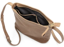 Damen-Schultertasche Rindleder