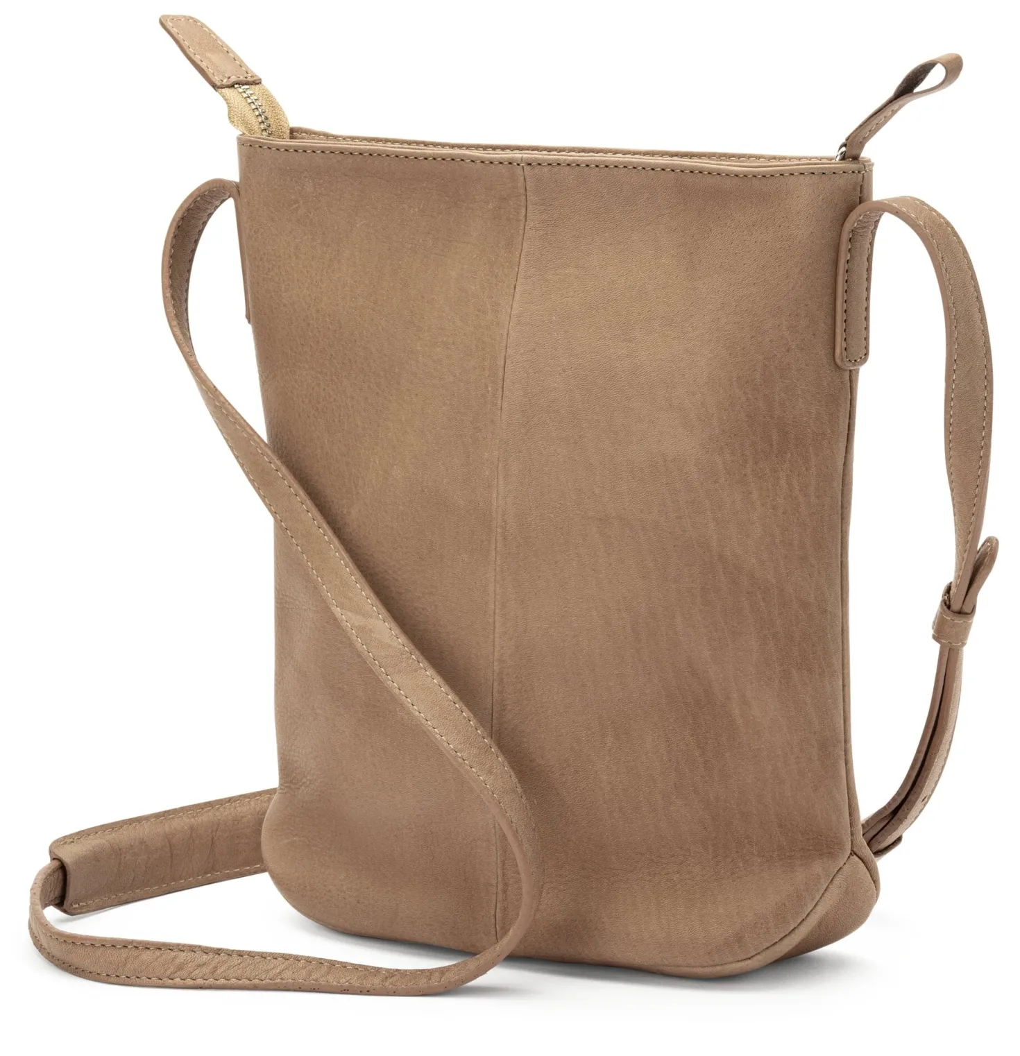 Damen-Schultertasche Rindleder