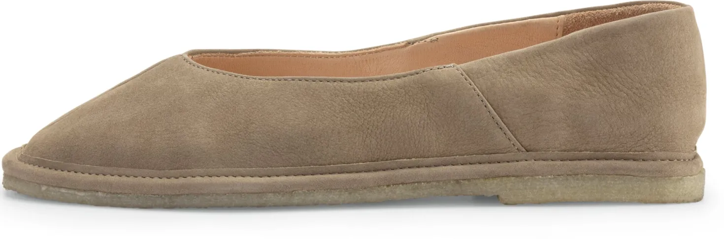 Damenslipper Rauleder