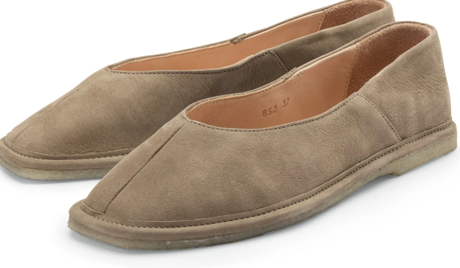 Damenslipper Rauleder