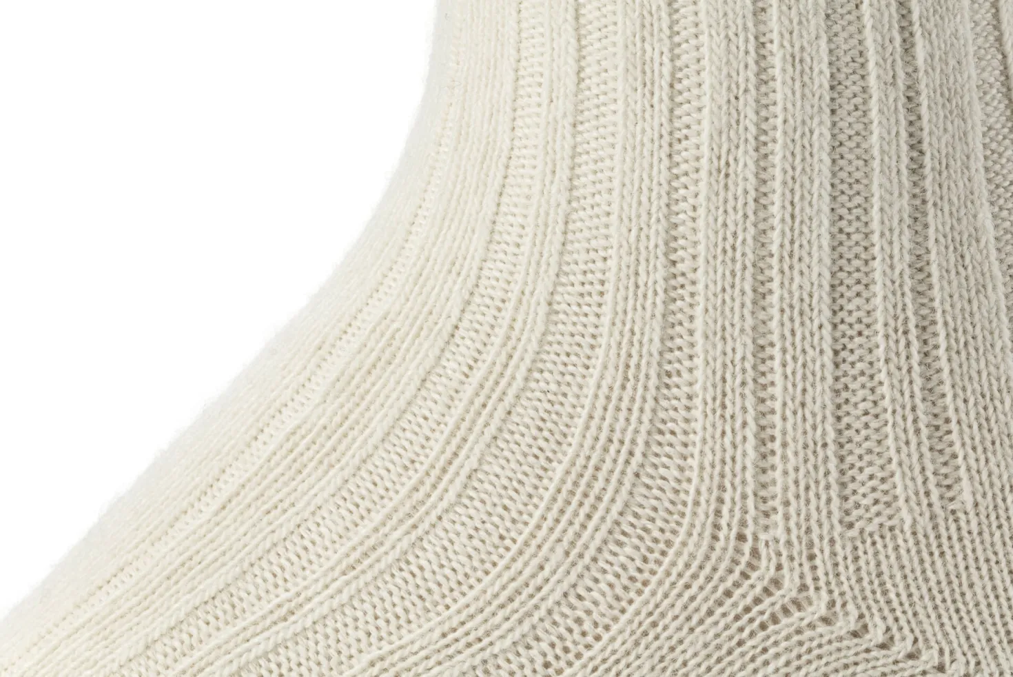Damen-Socke gerippt