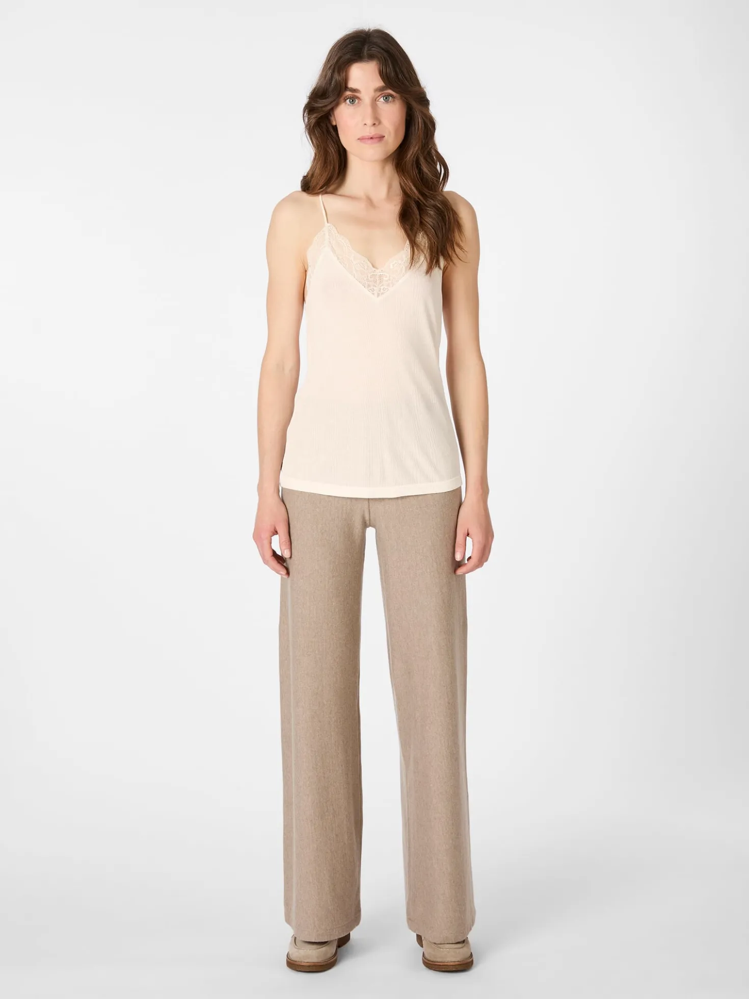 Damen-Spitzentop