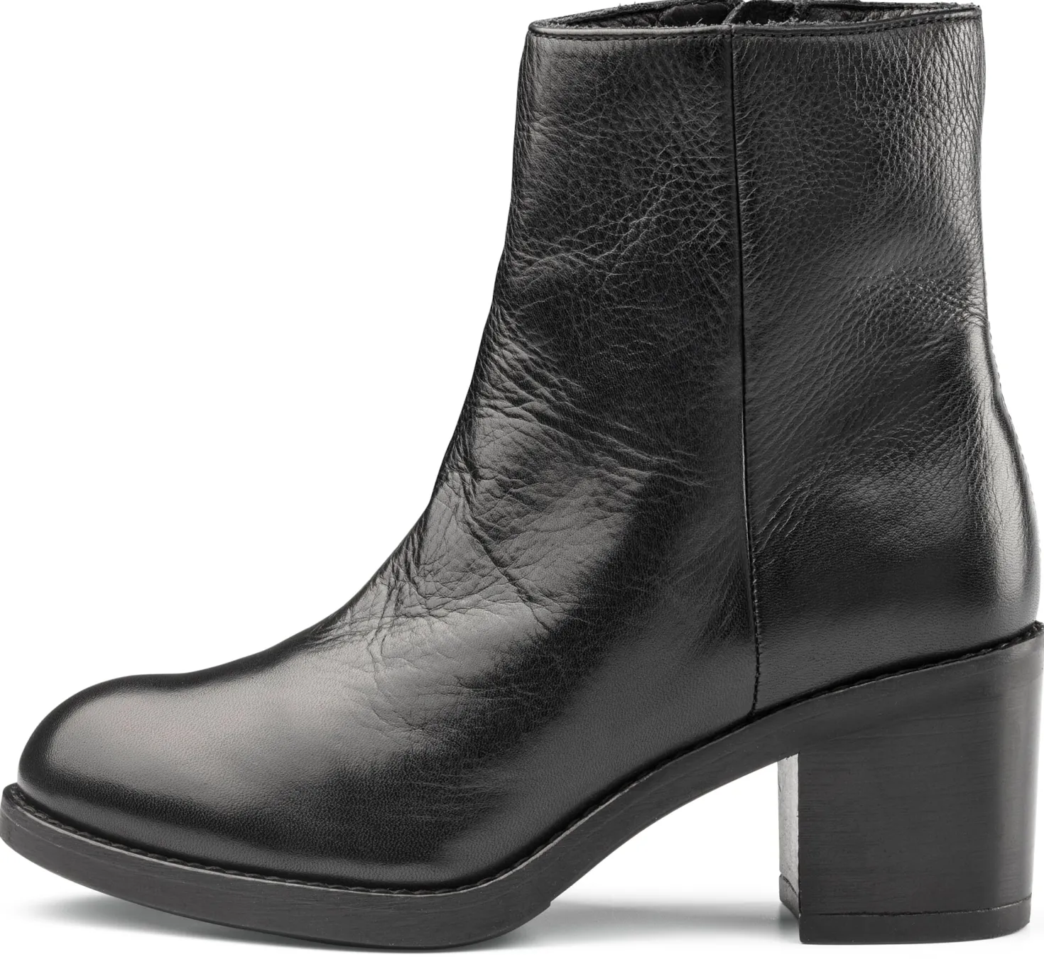 Damenstiefelette Rindleder