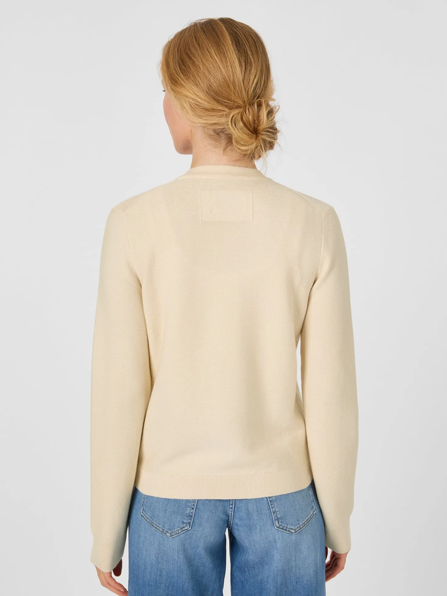 Damen-Strickcardigan Baumwolle