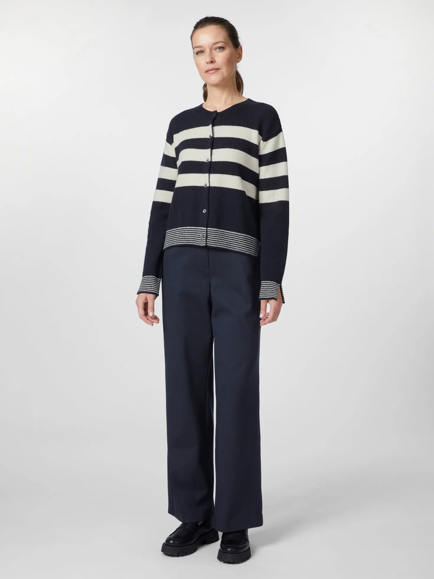 Damen-Strickjacke Boxy