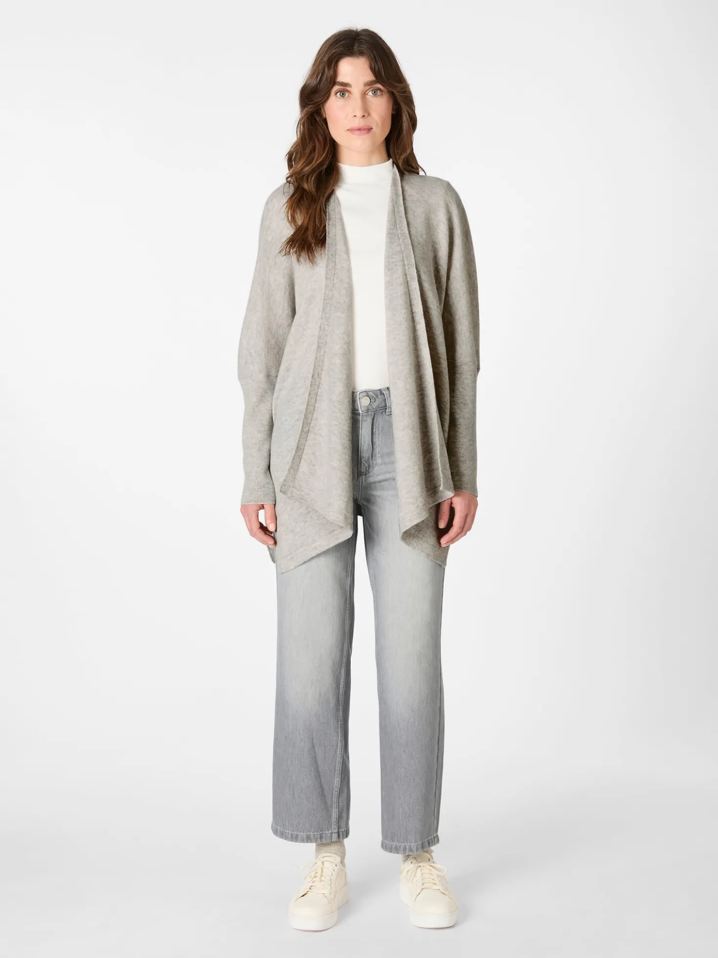 Damen-Strickjacke Merinowolle