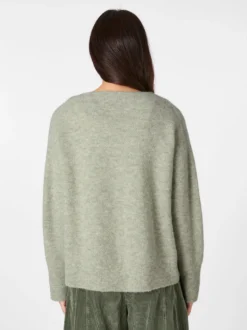 Damen-Strickpullover V-Ausschnitt