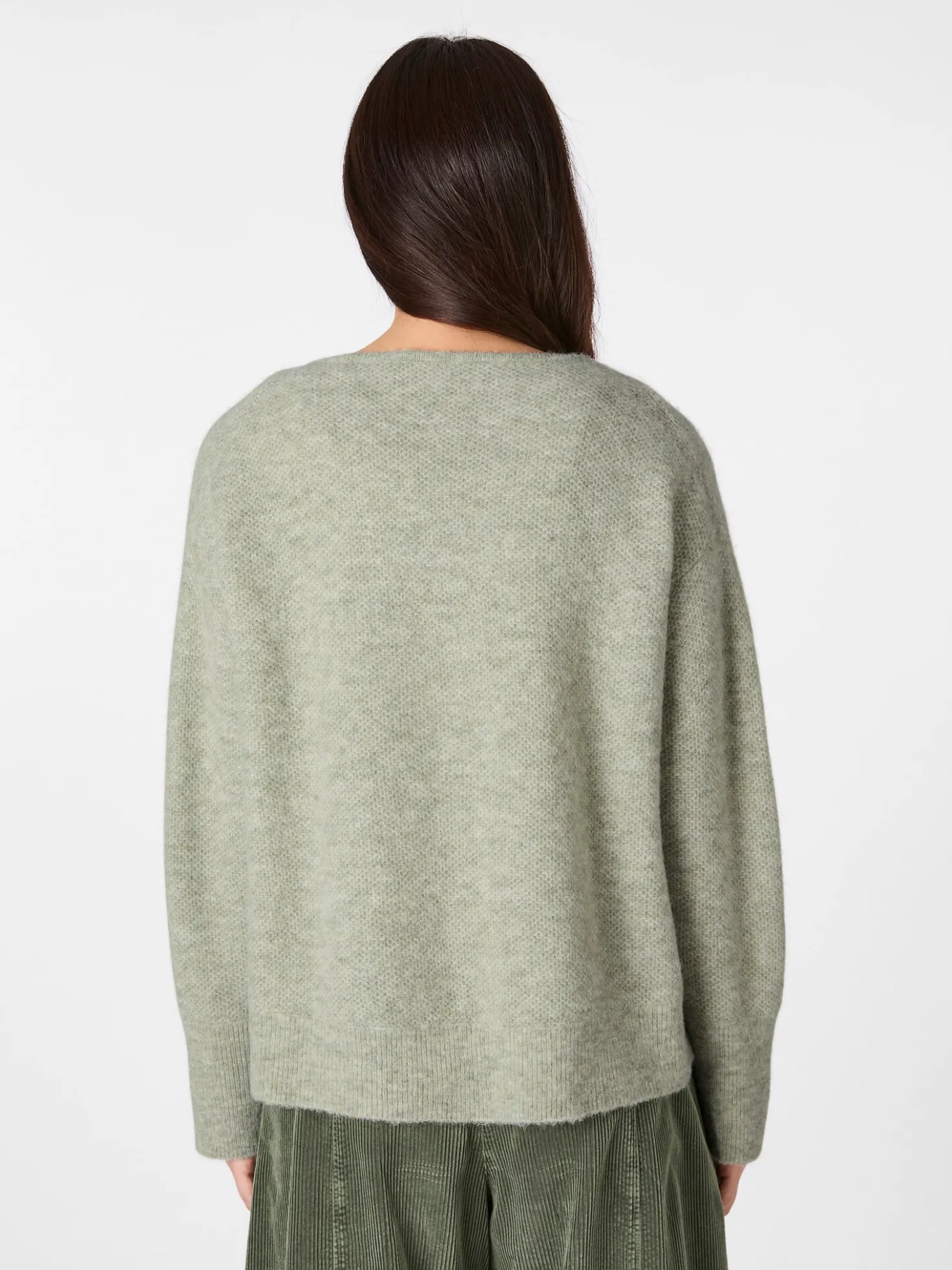 Damen-Strickpullover V-Ausschnitt
