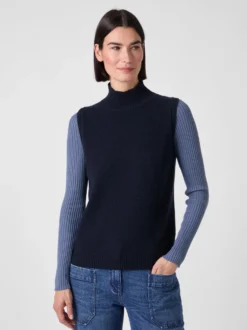 Damen-Strickpullunder Kaschmir