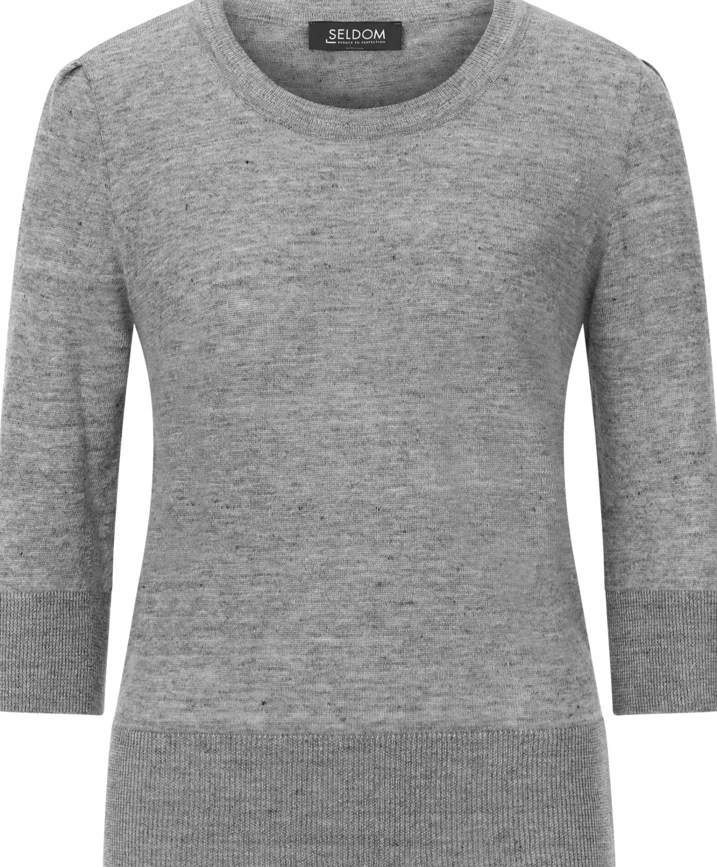 Damen-Strickshirt Dreiviertelarm