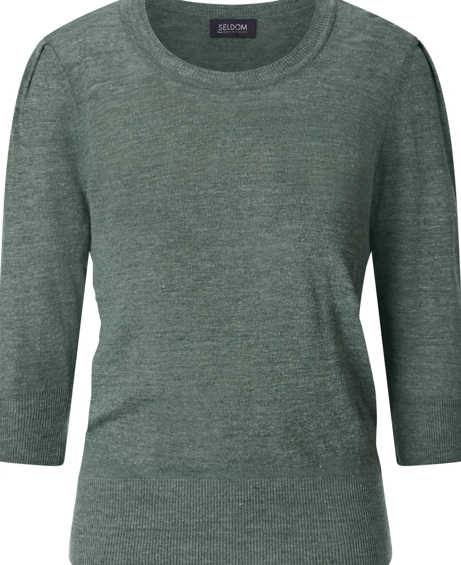 Damen-Strickshirt Dreiviertelarm