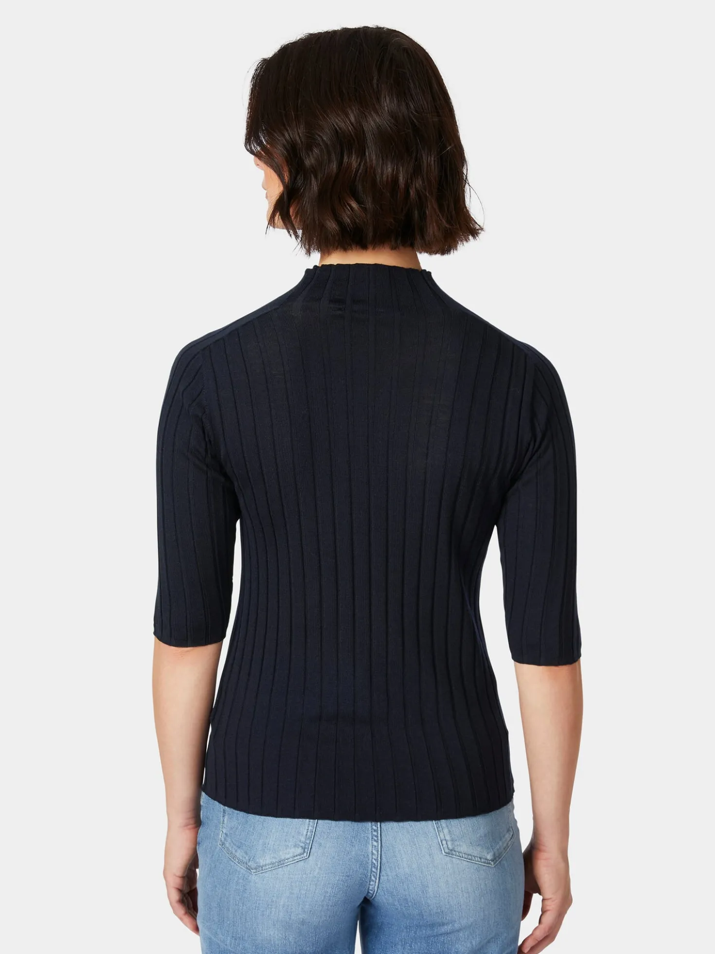 Damen-Strickshirt Halbarm