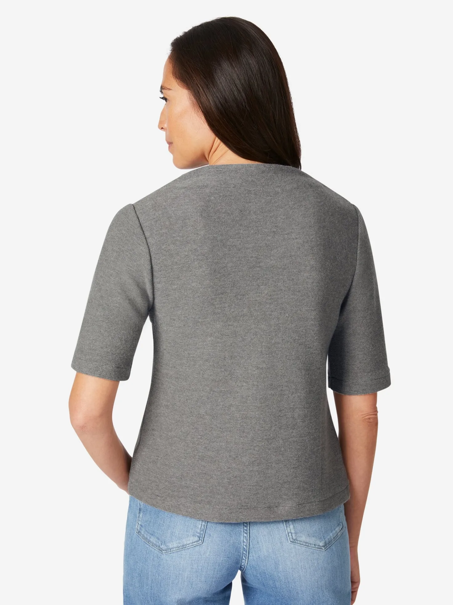 Damen-Strickshirt Halbarm
